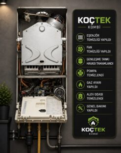 Baykan Ay kombi revizyonlu ikinci el kombi Koçtek Kombi